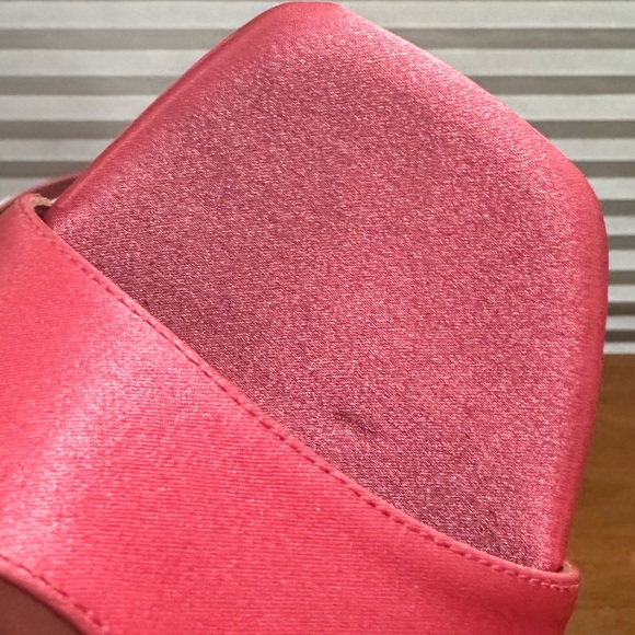 🌹AMINA MUADDI🌹 Dalida Satin Platform Mules Size: 36.5 - Picture 12 of 15